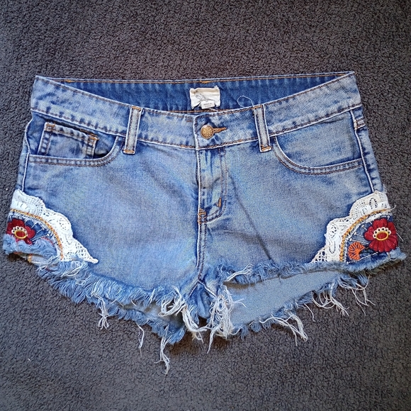 Others Follow Pants - Others Follow jean shorts